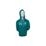 Zzzip Slim Zip Fleece Hoody - Blue Green