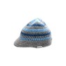 Mari Stockholm Visor Beanie - Light Grey/Pigeon Blue