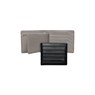 Satellite Big Bill Black Line Bi-Fold ID Coin Wallet