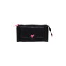 Blackout Top Zip Chequebook Purse - Black