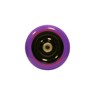 Metal Core Scooter Wheel and Bearings - Purple