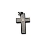 Tech Cross Black Pendant