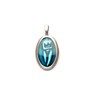 Nude Light Blue Pendant