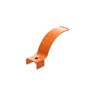 Stainless Scooter Single Hole Flex Brake Kit 100mm - Orange