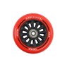 Nylon Core 100mm Scooter Wheel and Bearings - Red
