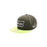 Ask Any Pro Snapback Cap - Olive/Cyber Green