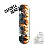Gangsta Series On Fire Complete Skateboard