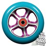 DDAM CFA 110mm Scooter Wheel Including Bearings - Purple/Turquoise