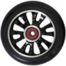 Vicious Extruded CNC 110mm Scooter Wheel Including Bearings - Black/Black