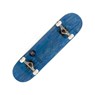 Logo Stain Blue 8inch Complete Skateboard