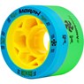 Morph 59mm 93A/97A Blue/Green Roller Derby Skate Wheels
