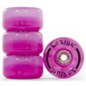 Light Up Quad Roller Skate Wheels- Pink Frost
