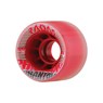 Phantom 59mm/80a Roller Skate Wheels- Clear/Red