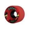 Quickie Stickie 59mm/93a Roller Skate Wheels- Red