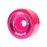 Sonar Zen 62mm/85a Roller Skate Wheels- Pink