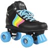 Forever Rainbow Quad Roller Skates - Black/Multi