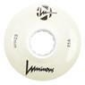 Luminous 62mm 85a Roller Skate Wheel - White