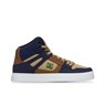 Pure High Top WC Navy/Brown/Tan Shoe