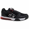 Versatile Black/White/Athletic Red Shoe