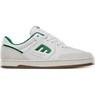 Marana White/White/Green Shoe