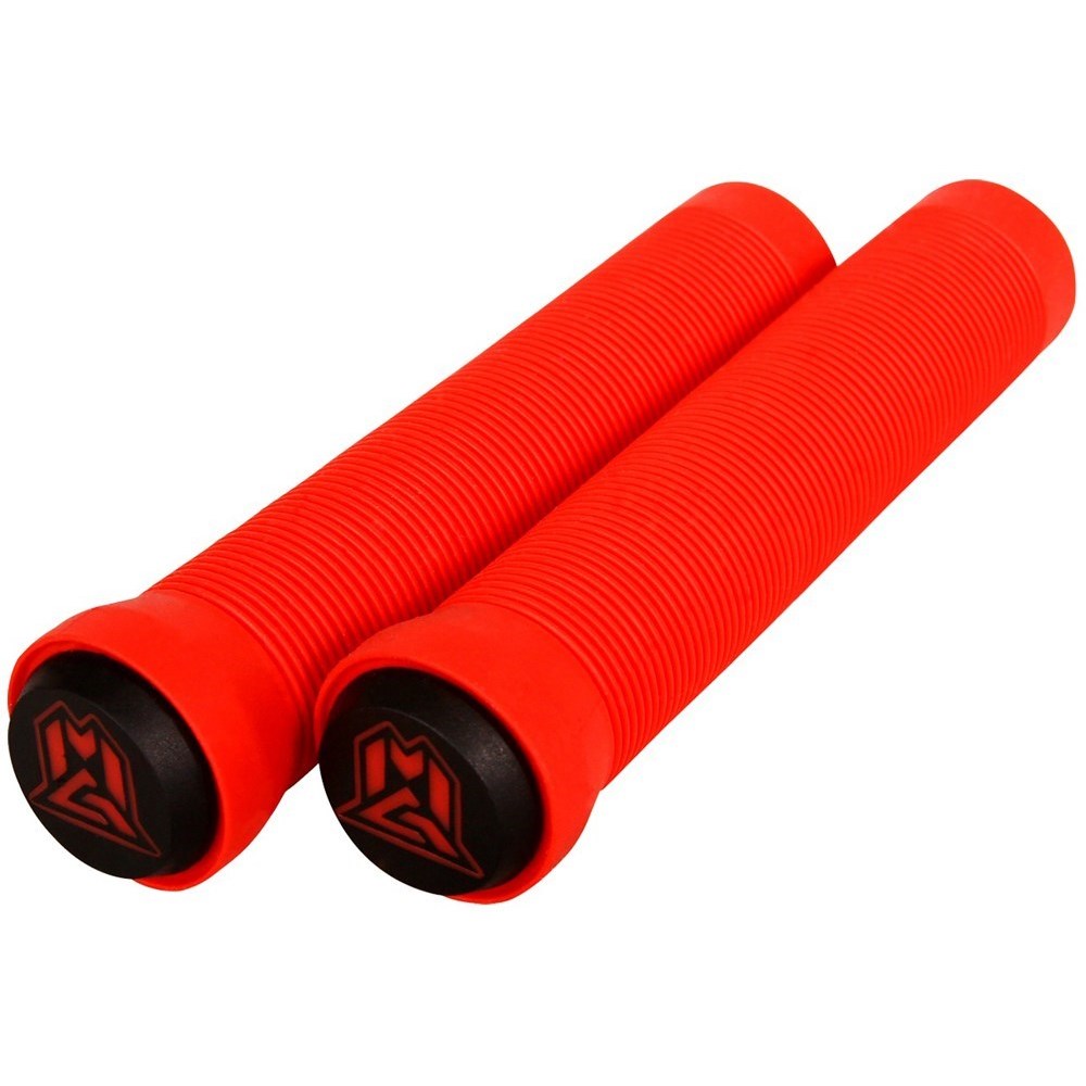 MGP Grind Handlebar Grips With Bar Ends Red