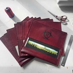 hand stitched record bag sleeves 