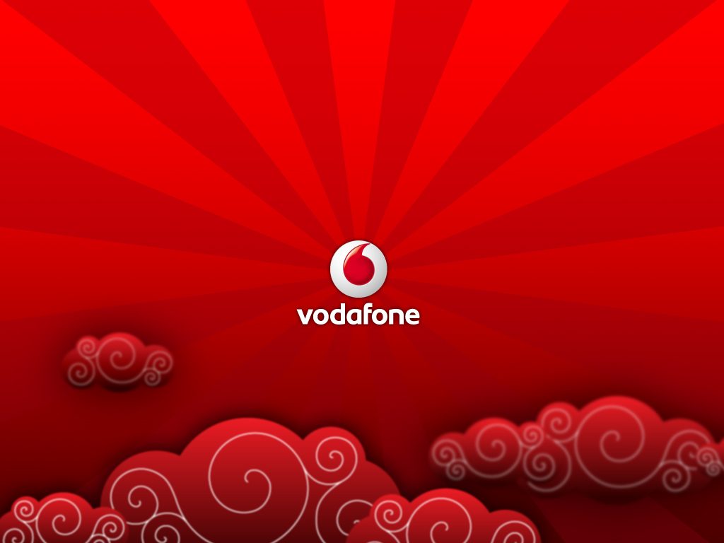 El logotipo de la operadora de Vodafone