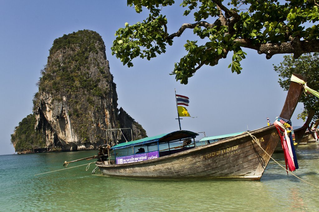 Una barca de Tailandia