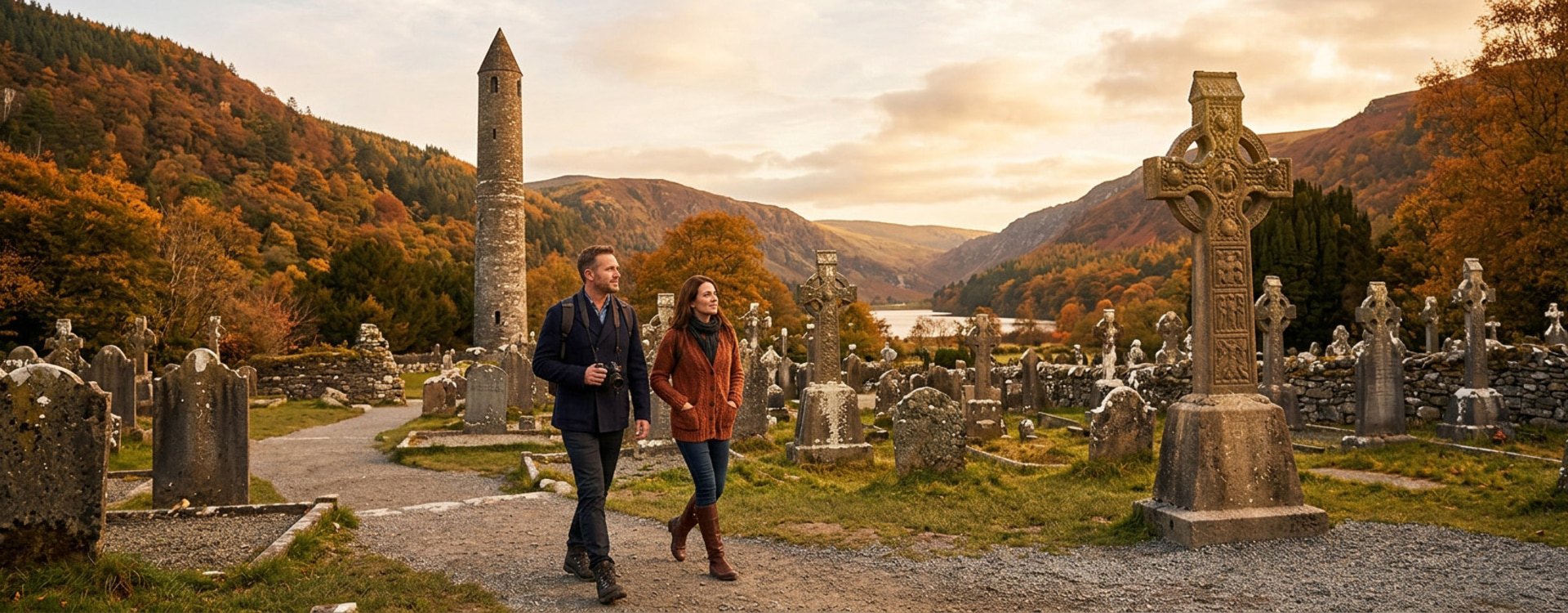 (Afternoon) Glendalough and Wicklow Mountains Half Day Tour from Dublin