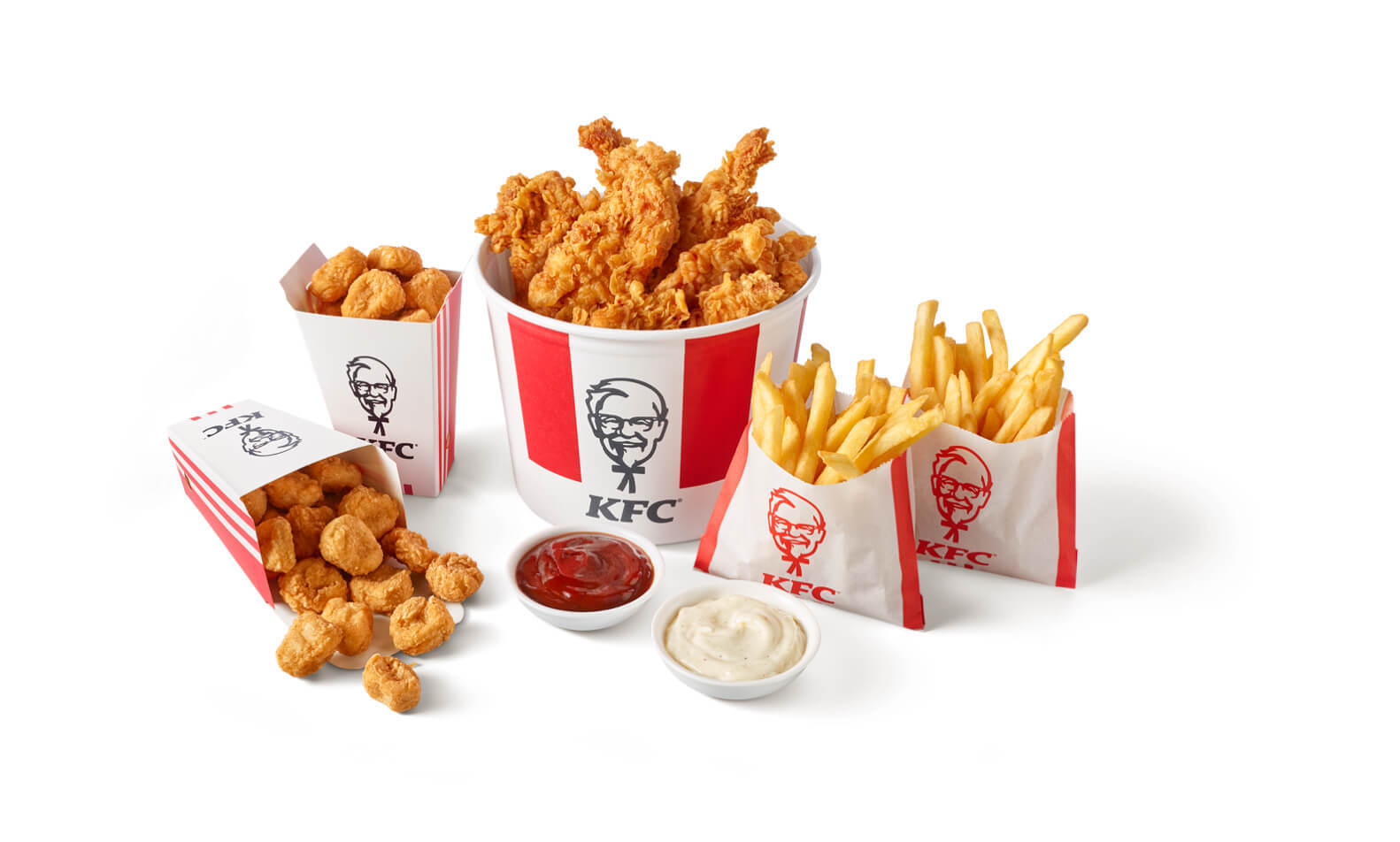 Boneless Bucket Buckets KFC