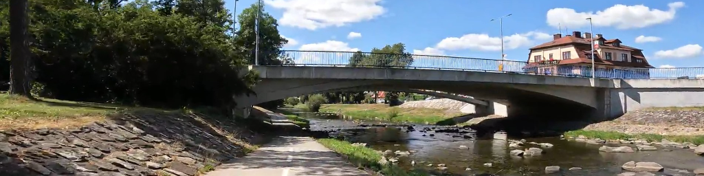 Along Bečva river