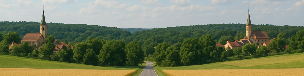 Short rides from one village/town to the next