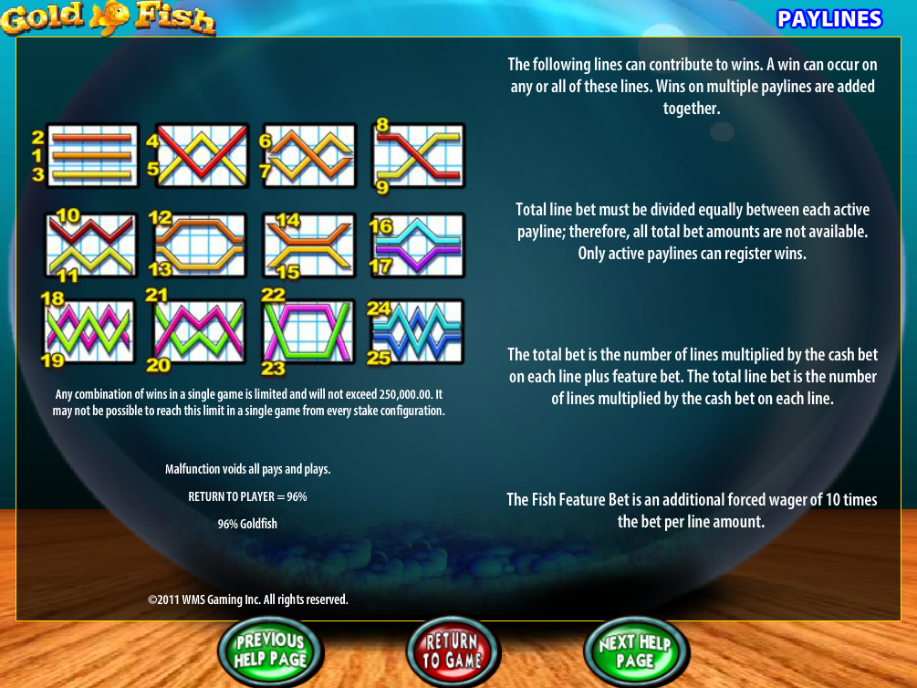 play Gold Fish online