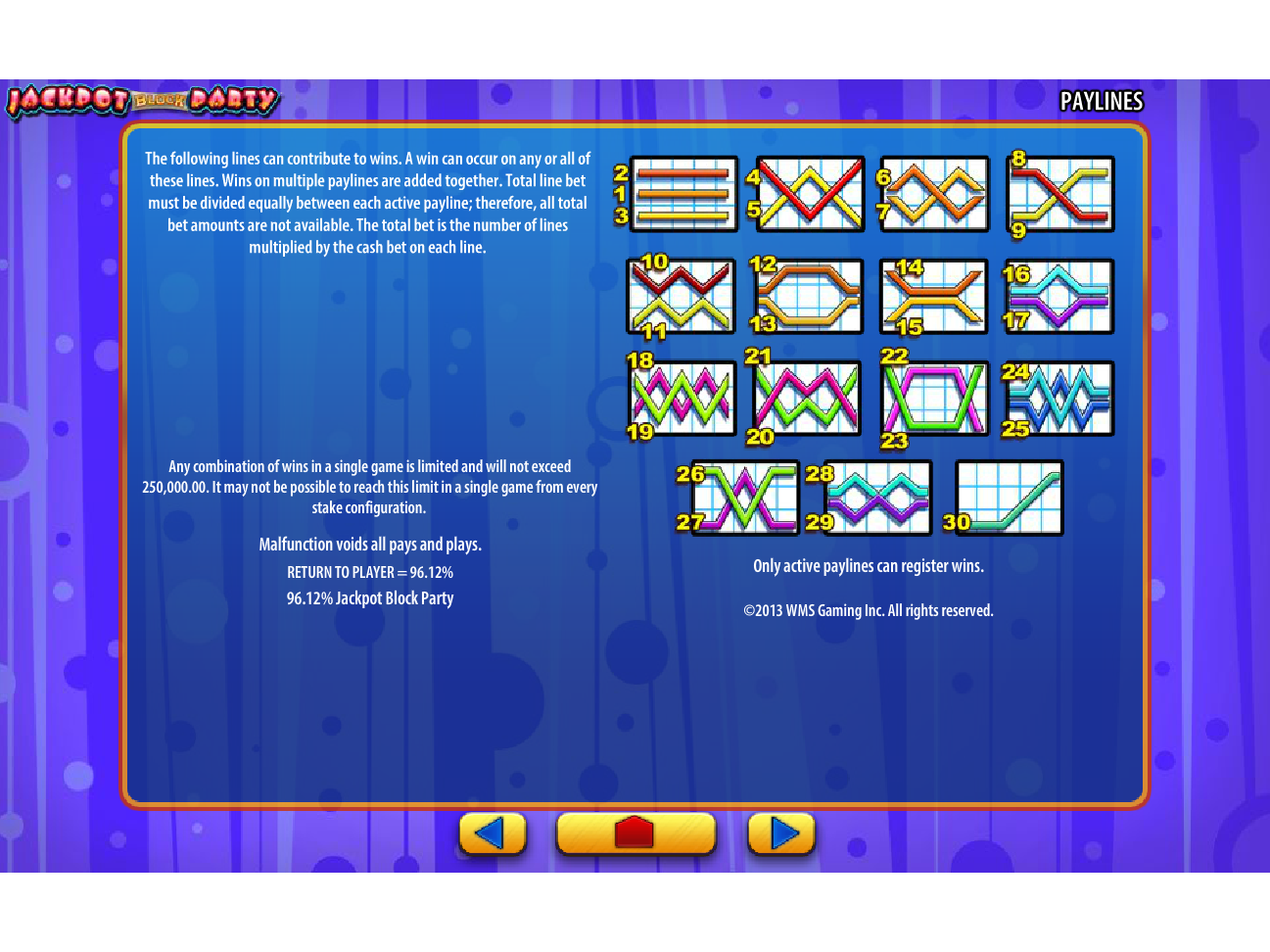play Jackpot Block Party online