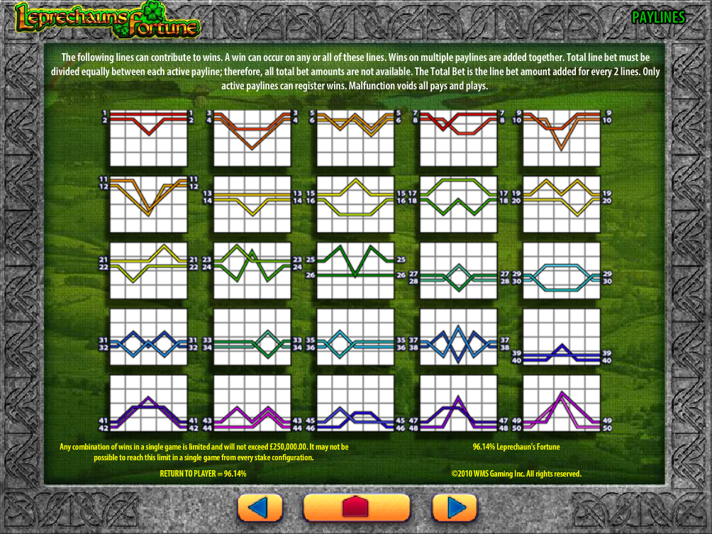play Leprechaun's Fortune online