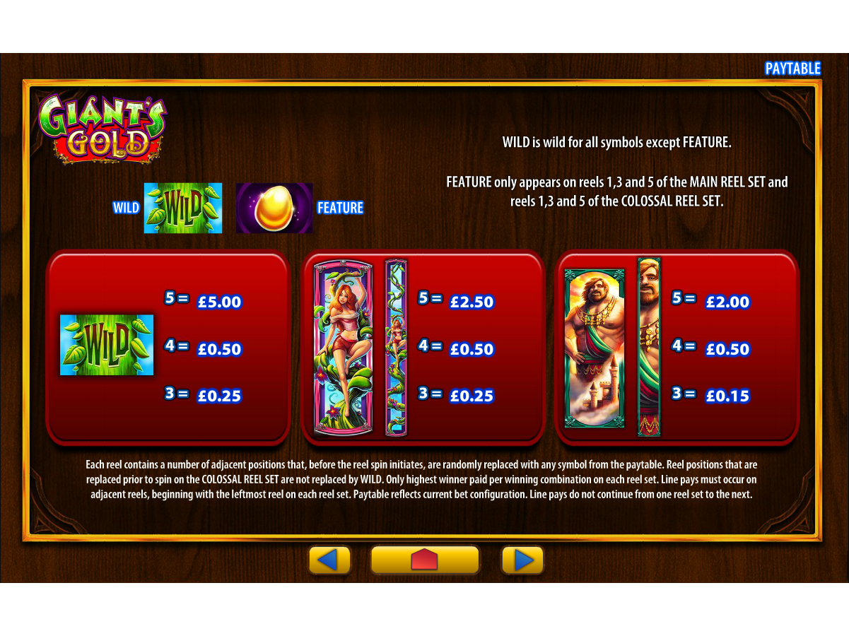 Giant's Gold online free
