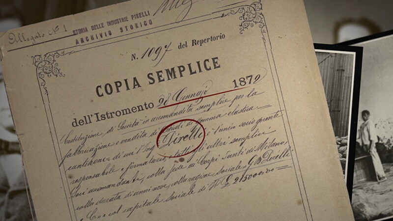 Lernen Sie die Geschichte von Pirelli in fünf animierten Episoden kennen