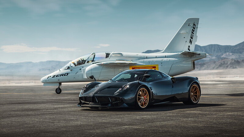 Supercar vs jet plane - who wins? 01