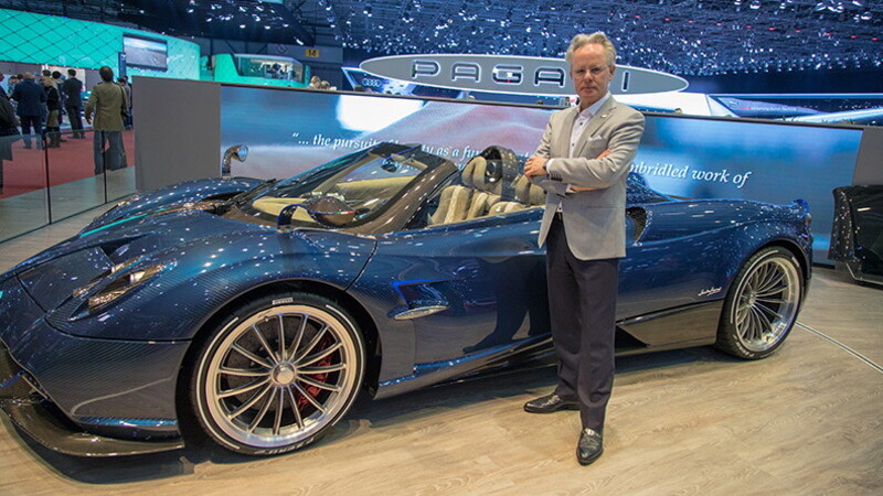 Horacio Pagani - Geneva Motorshow - Pirelli