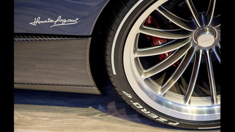 Pagani with a P Zero Colour Edition