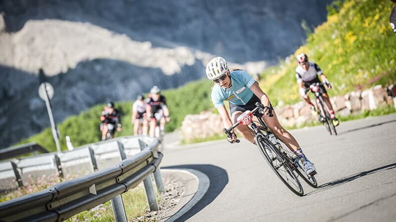 Manuela Moelgg bike riding