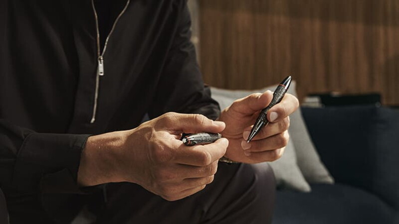 Pirelli history engraved on the Montblanc pen 02