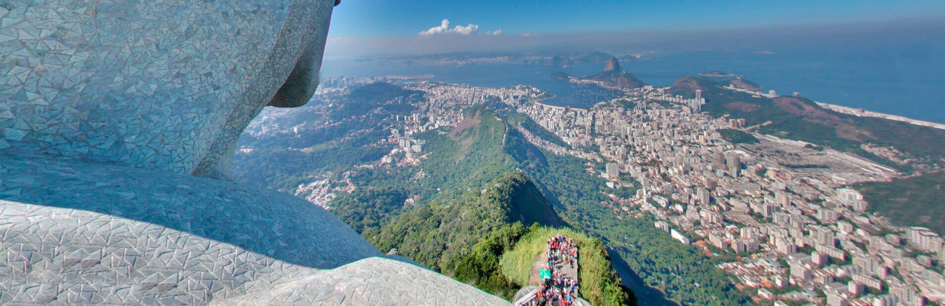 The open arms of the Brazilians