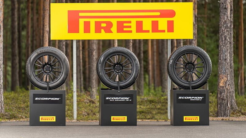 La famille Scorpion™ de Pirelli, premiere en matière d'adhérence sur sol mouillé 01
