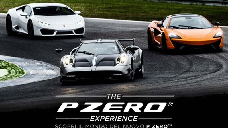 Con P Zero Experience, sali a bordo di una supercar e vinci l'esclusività Pirelli