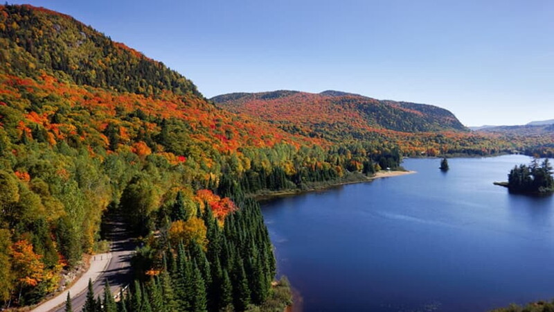 Innamorarsi dell'autunno nordamericano - Monti Laurenziani