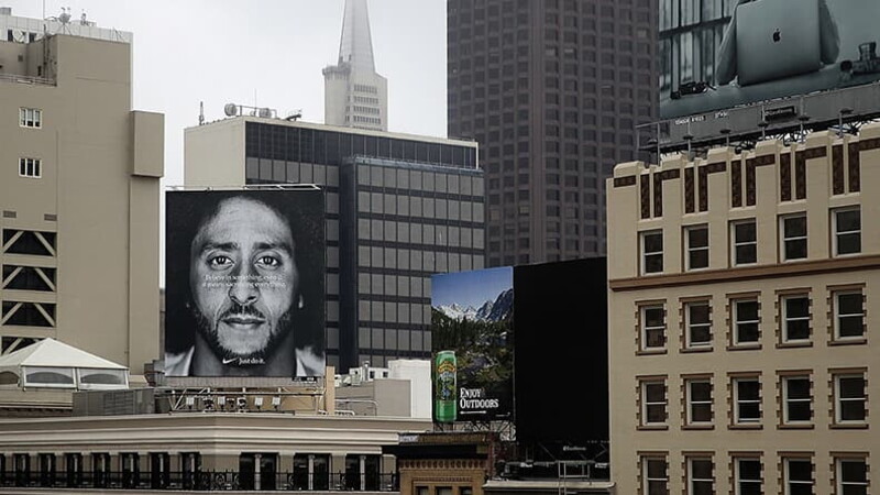 Campagna Nike con Colin Kaepernick