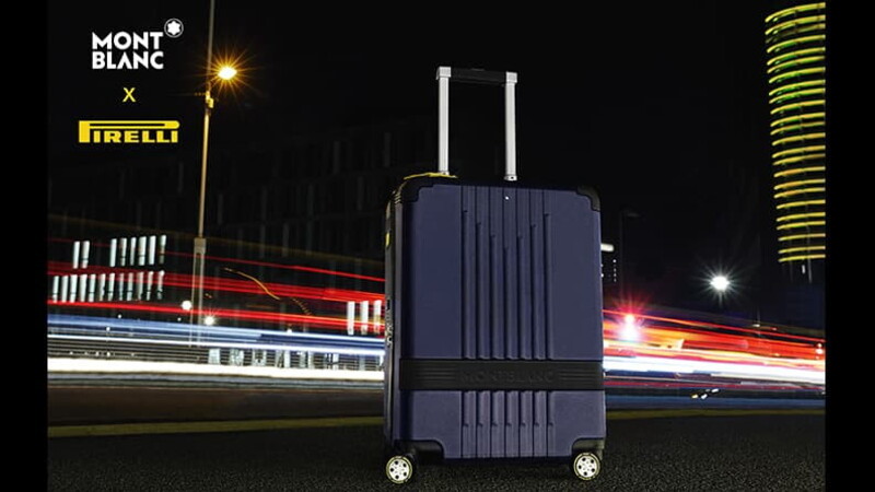 Pirelli e Montblanc, una collezione di trolley che abbina design e viaggio 01