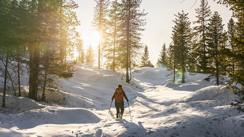 I benefici della montagna nei mesi invernali