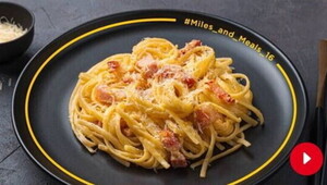 Carpaccio di pesce spada con gratin